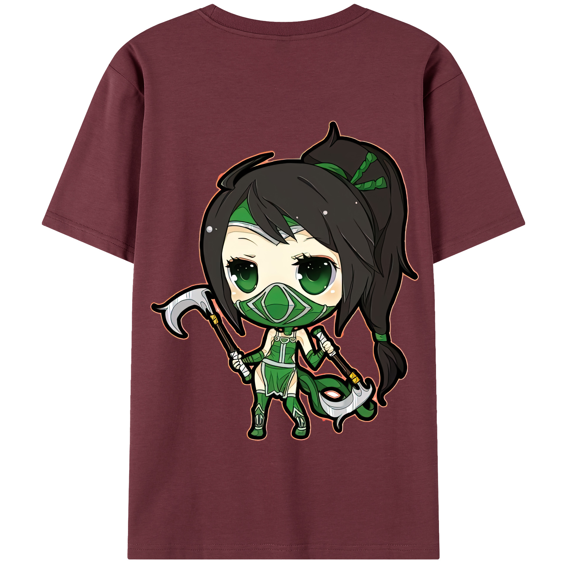 リーグ・オブ・レジェンド League of Legends LOL 綿100％半袖Tシャツ（背面プリント）